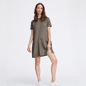 NEW Rag & Bone Ali Mini Dress Olive Green Hounds Tooth Short Size XS NWOT